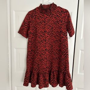 Zara Print Mini Dress